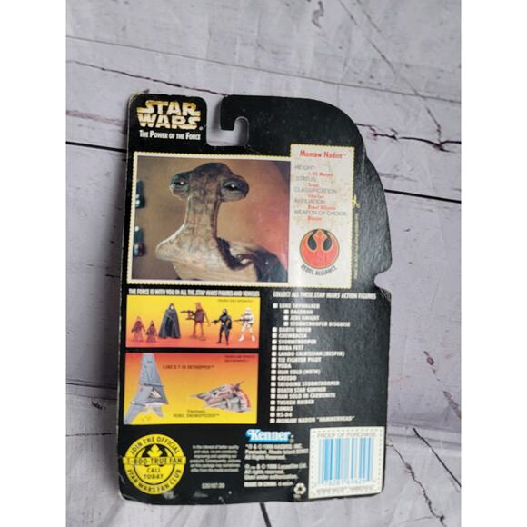 Kenner Star Wars Red Card Momaw Nadon Kenner 1995 Sealed New Read - Picture 4 of 7